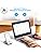 Sainlogic WiFi Smart Weather Station SA9 with 24H/ 7Days Accurate Weather Forecast by Weatherseed® AI, 8.5" Large Display,UV,Sun Light,Rain Gauge,Wind Gauge,2-Year Data Storage & Export(Only 2.4G)